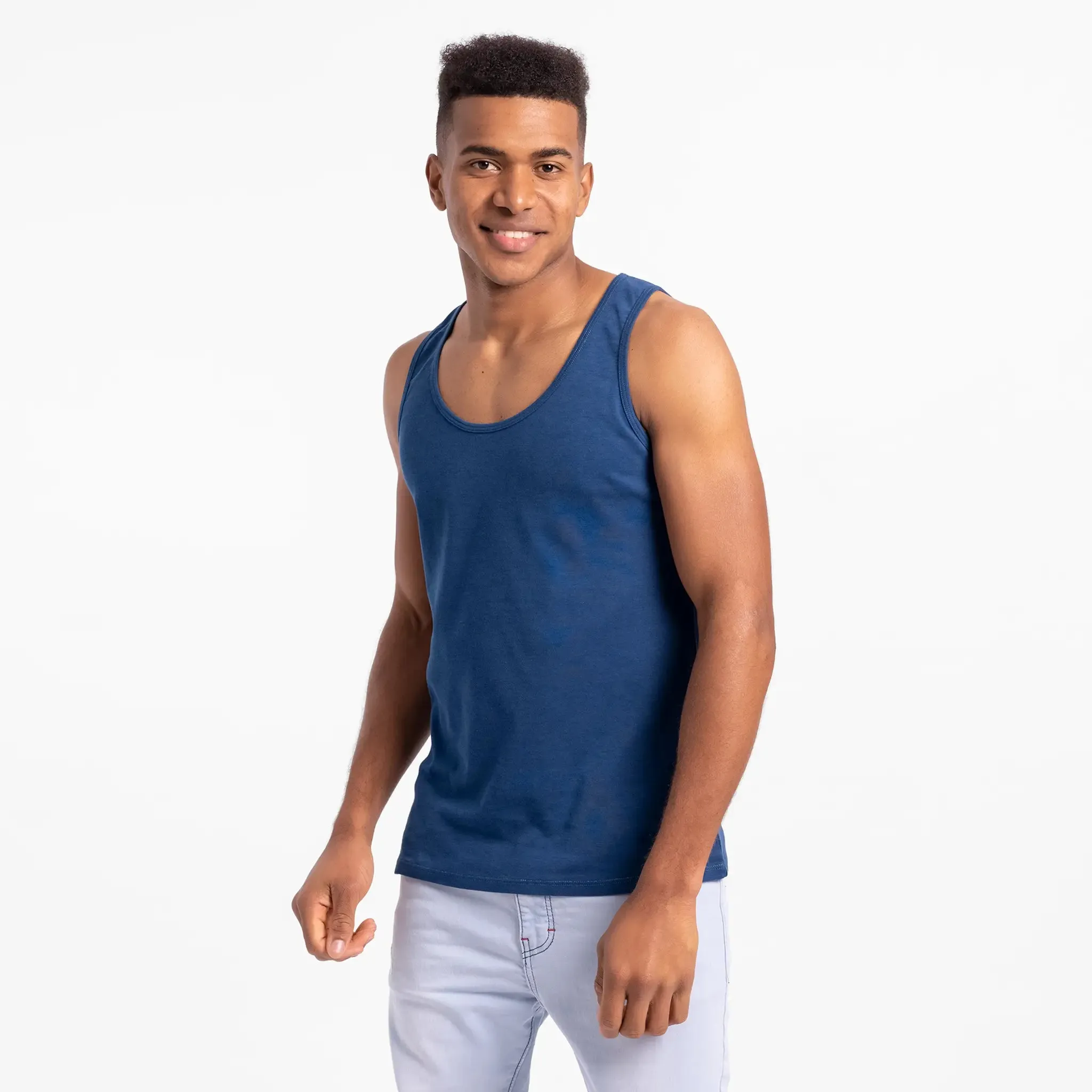 3 Pack - Men's Organic Pima Cotton Tank Tops