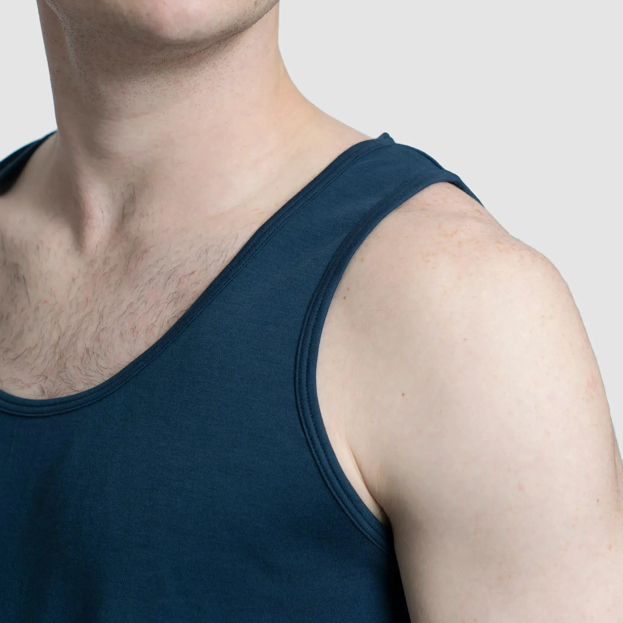 3 Pack - Men's Organic Pima Cotton Tank Tops