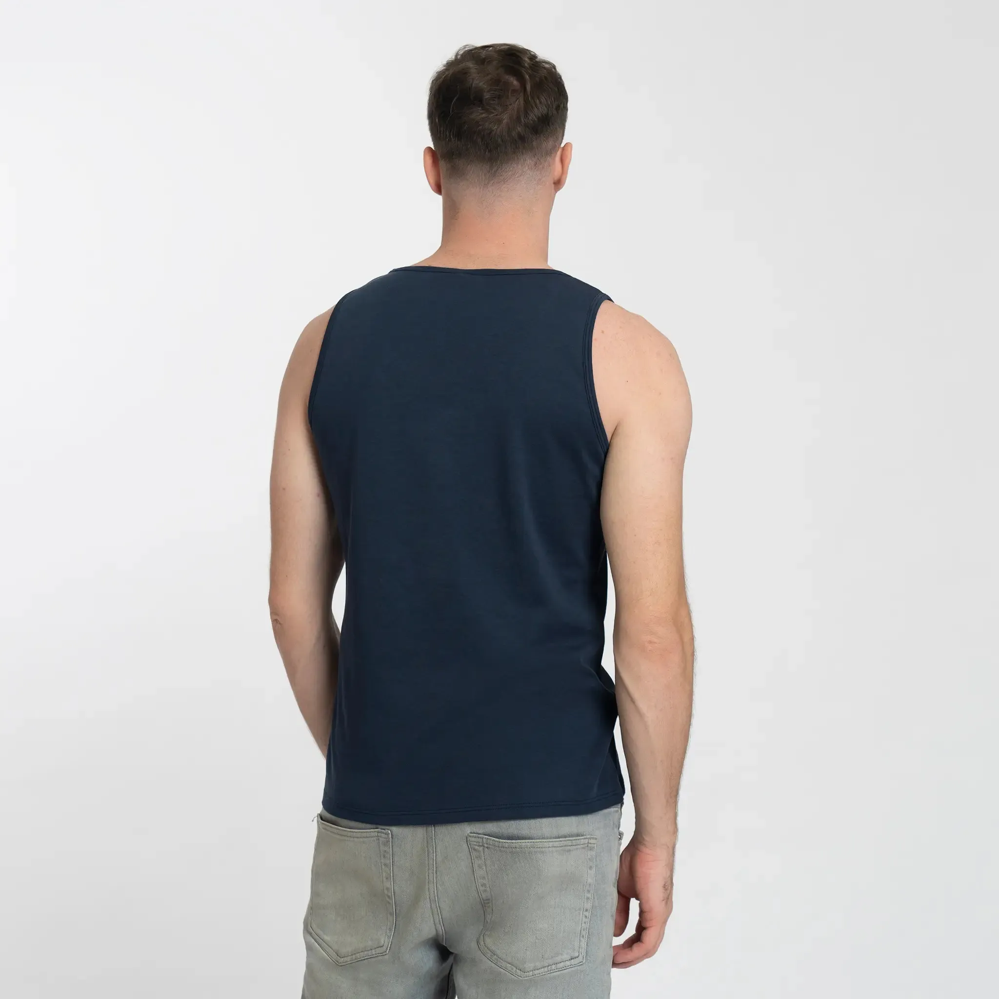 3 Pack - Men's Organic Pima Cotton Tank Tops