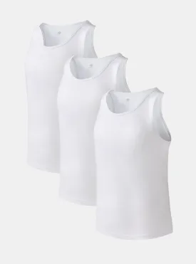 3 Packs Cotton Sleeveless Basic Tank Top