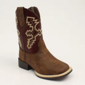 4443008 Twister Blake Tan Youth & Toddler Western Boots