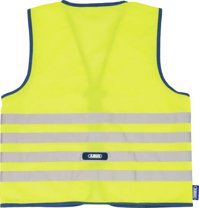 ABUS Lumino Reflex Kids' Striped Safety Vest Yellow