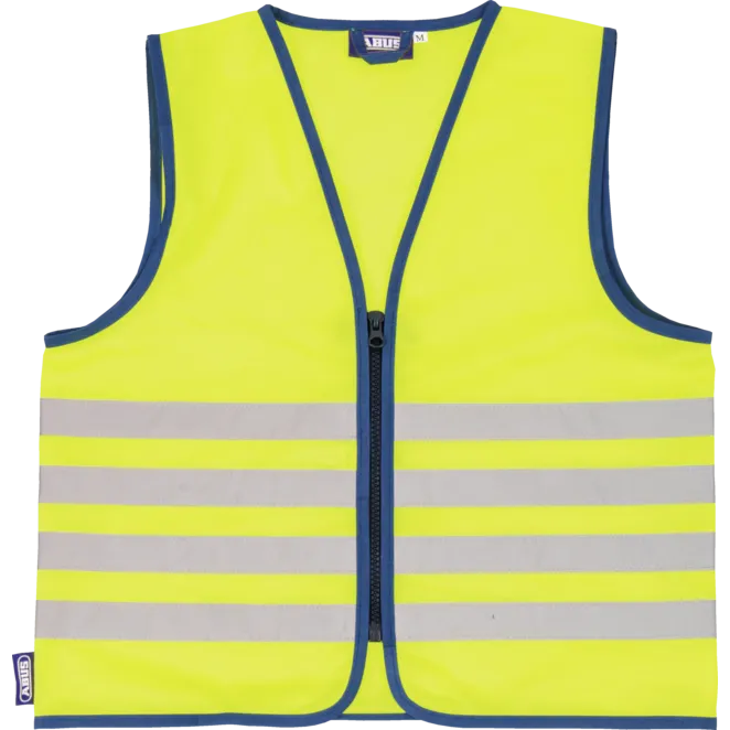 ABUS Lumino Reflex Kids' Striped Safety Vest Yellow