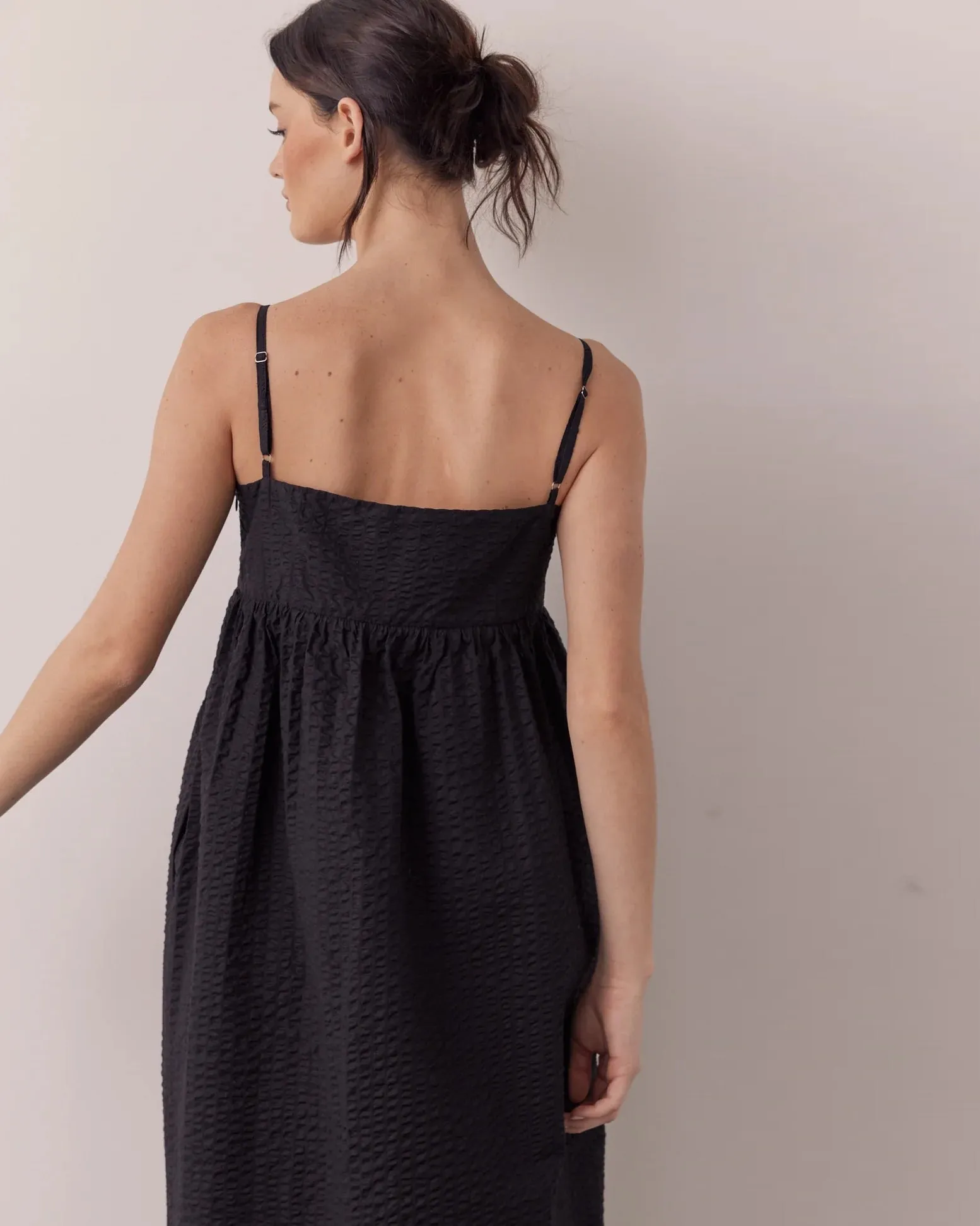 Amente Cami Midi Dress Black