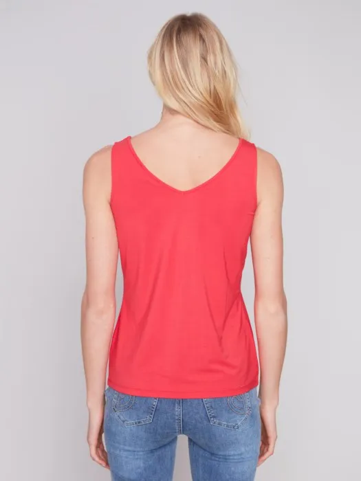 Bamboo Cami - Cherry