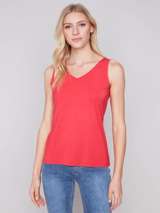 Bamboo Cami - Cherry