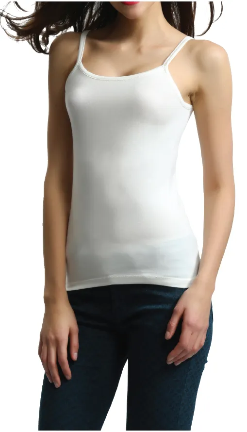 Bamboo Thin Strap Camisole Top