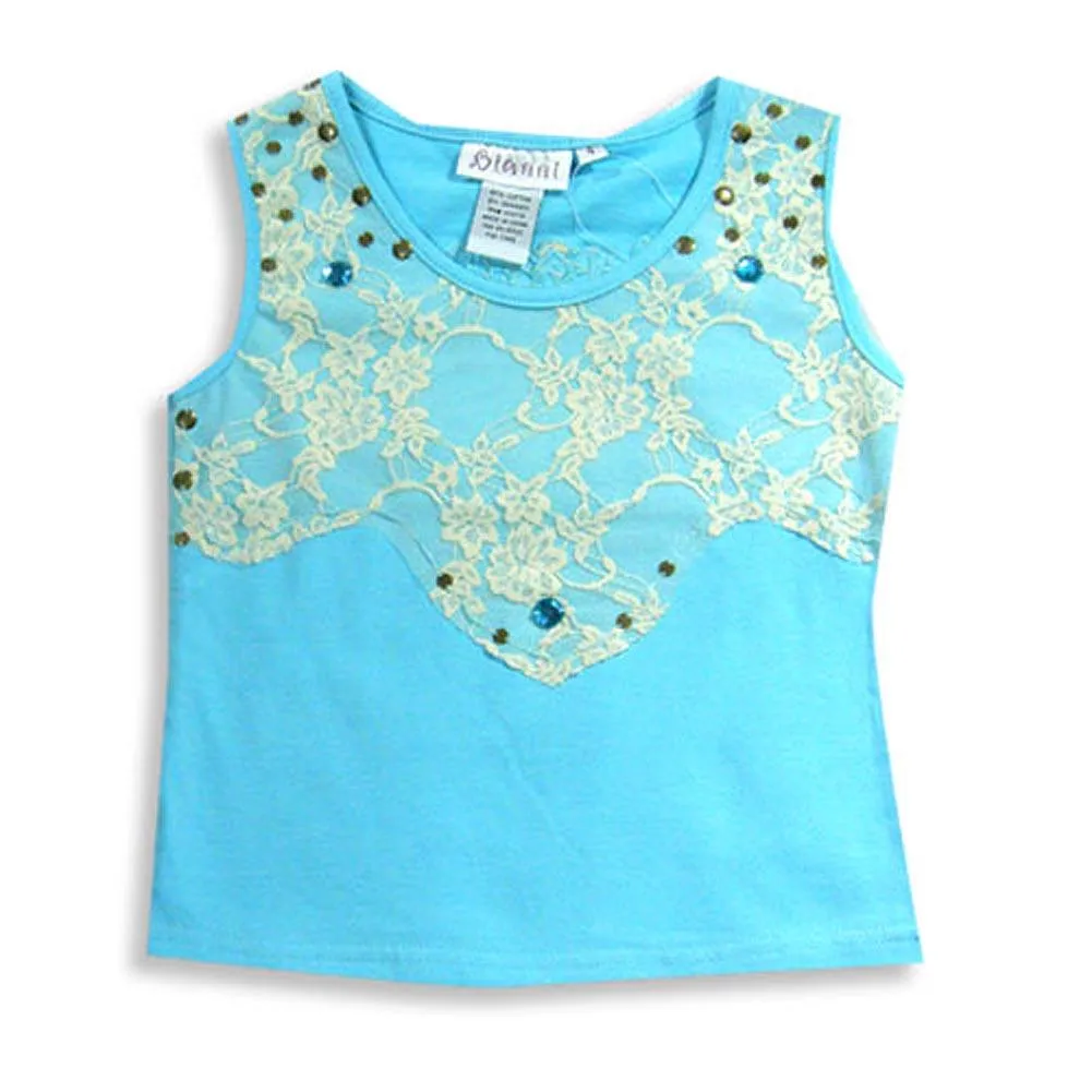 Bianni - Little Girls' Lace Tank Top