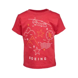 Boeing Defense Doodle Toddler T-Shirt