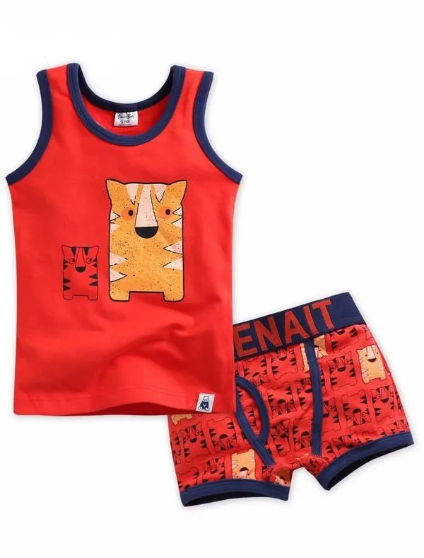 Brother Tiger Undershirts & Boxers Set