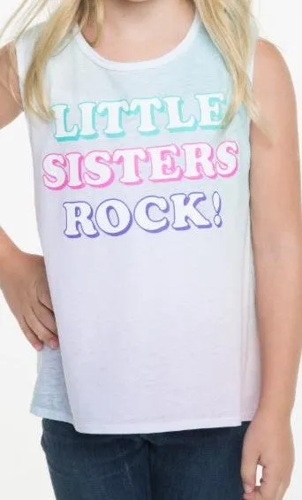 Chaser Little Sisters Rock Rainbow Tank