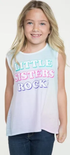 Chaser Little Sisters Rock Rainbow Tank