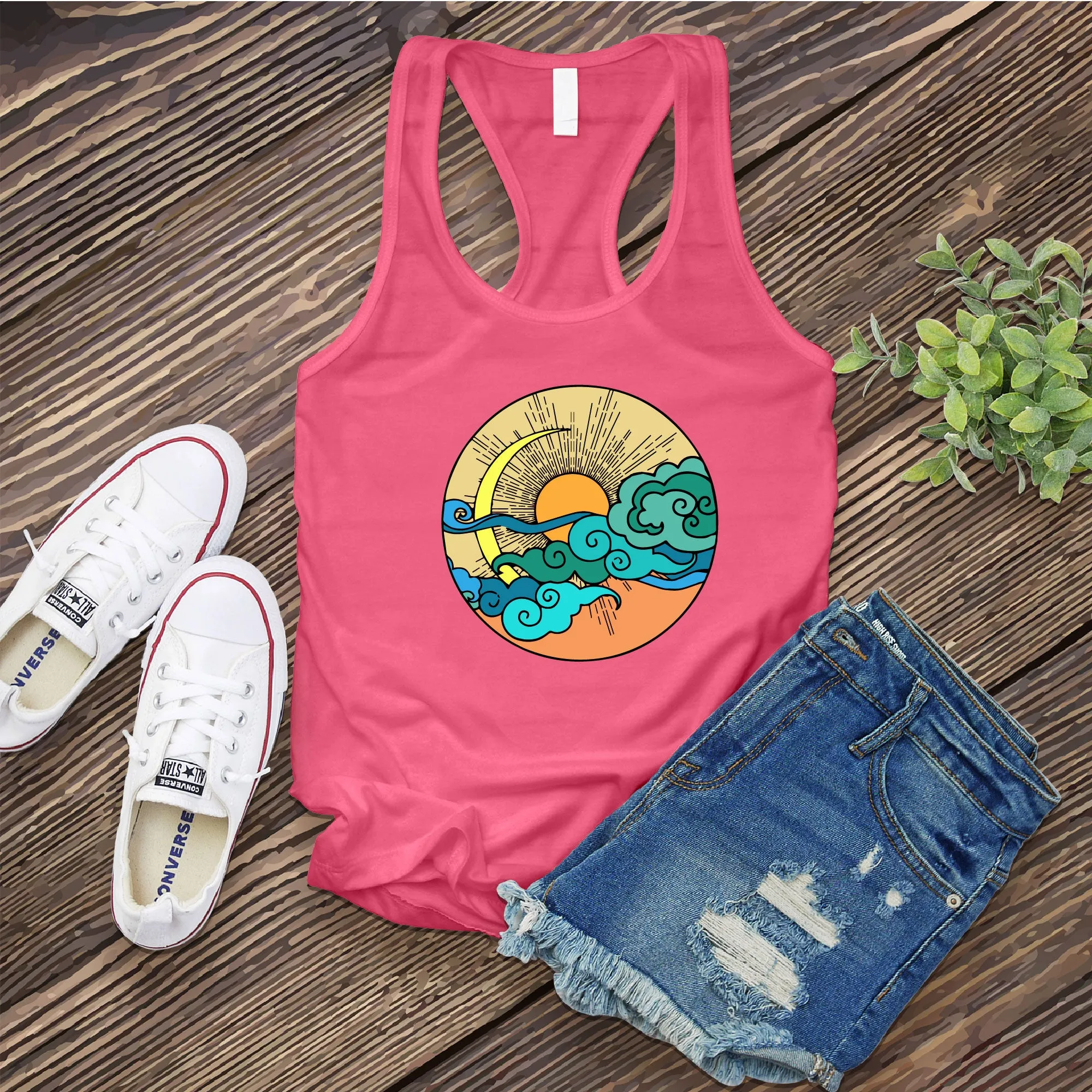 Colorful Skies Women's Tank Top