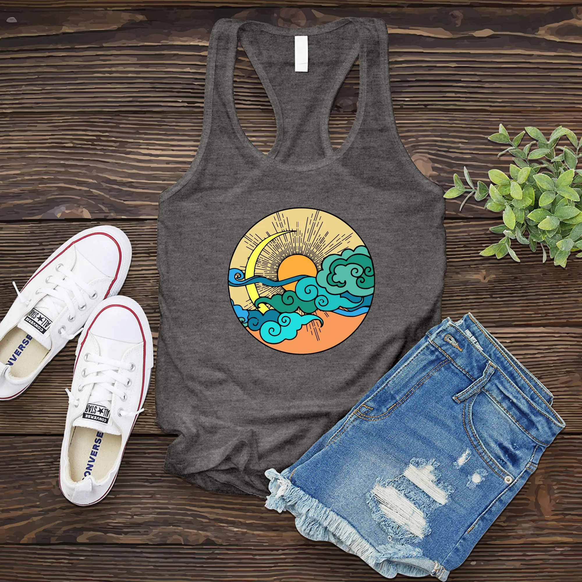 Colorful Skies Women's Tank Top