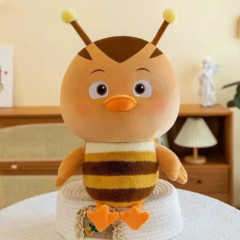 Cute Cartoon Duck Bee Squad Plush Doll