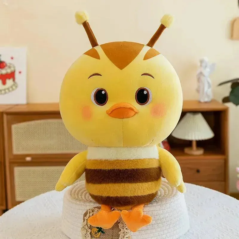 Cute Cartoon Duck Bee Squad Plush Doll