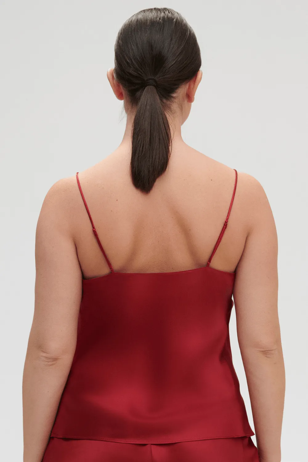 Dream Silk Camisole Red