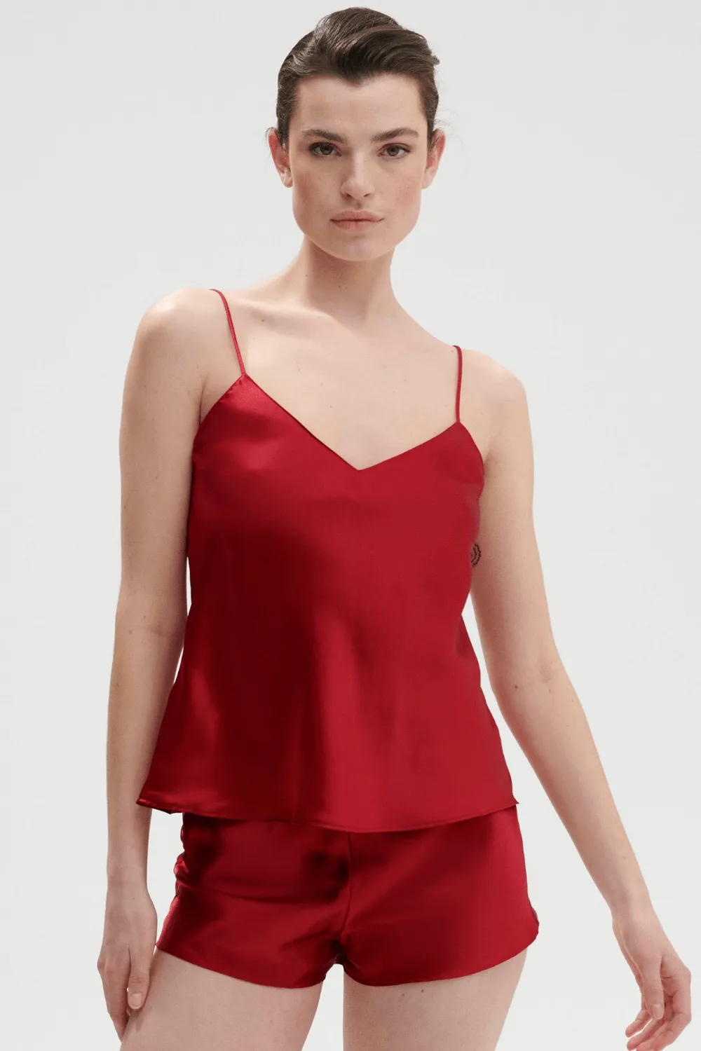 Dream Silk Camisole Red