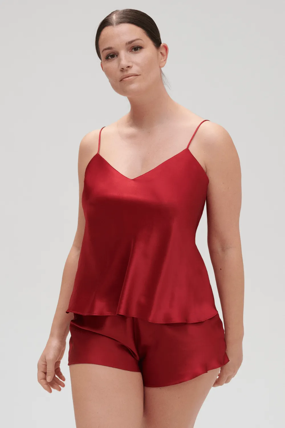 Dream Silk Camisole Red