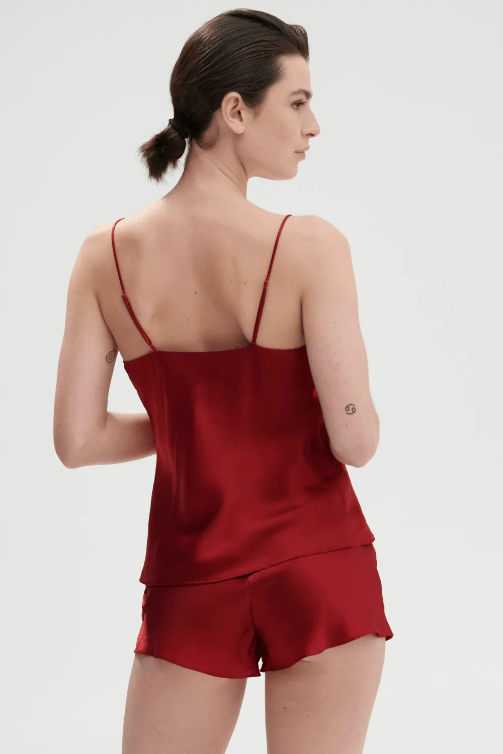 Dream Silk Camisole Red