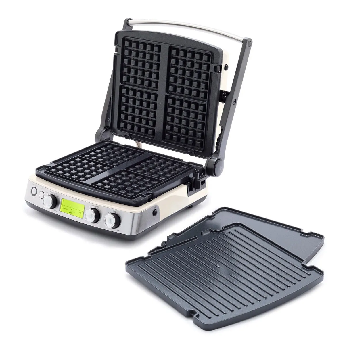 Elite Multi Grill, Griddle & Waffle Maker | Cloud Cream