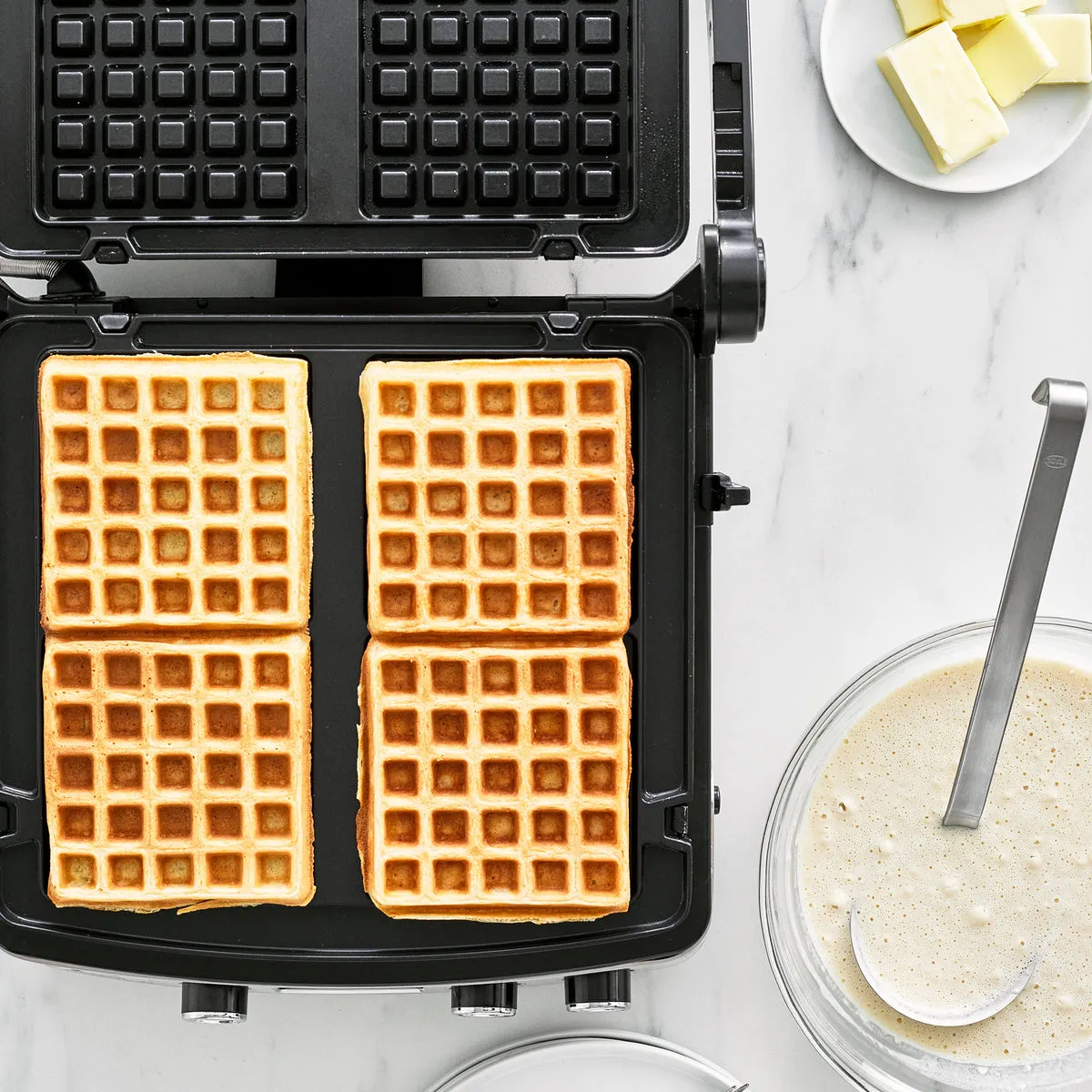 Elite Multi Grill, Griddle & Waffle Maker | Cloud Cream