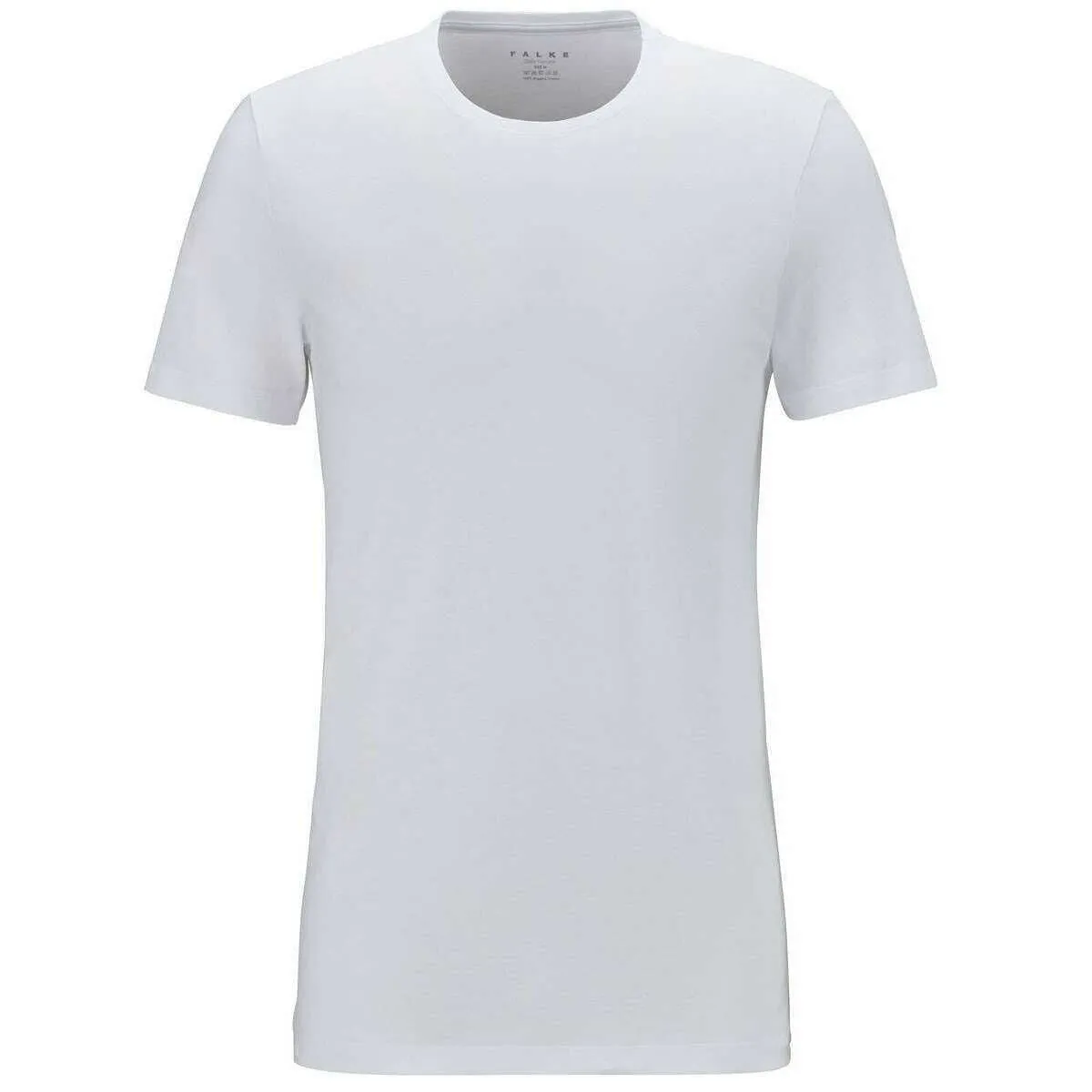 Falke Daily Natural Crew Neck T-Shirt - White