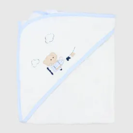 Flying Elephant Baby Hooded Towel