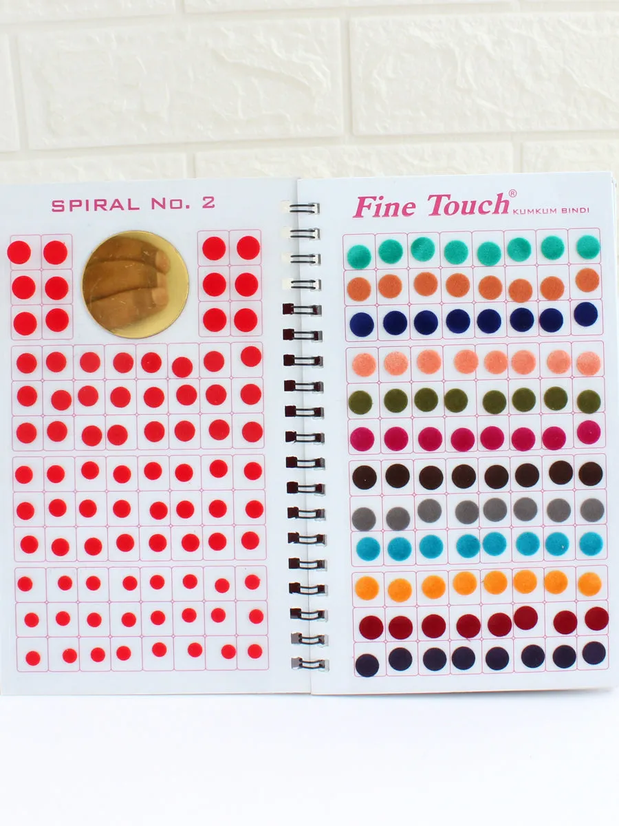 Free Multi Color Plain Sticker Bindi Book