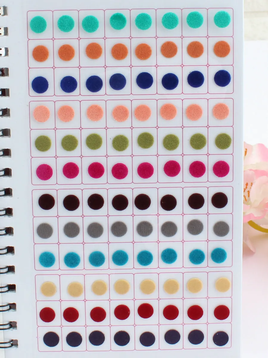 Free Multi Color Plain Sticker Bindi Book