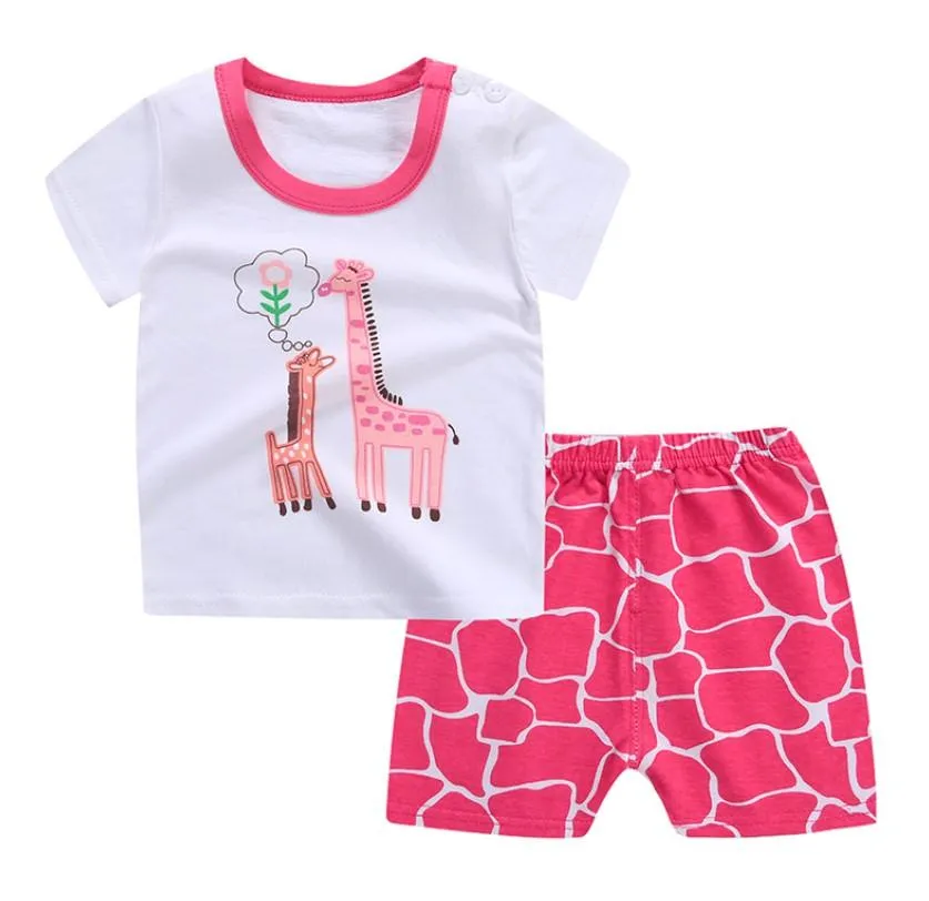 Gypsy the Giraffe, Little Pilot and Little Blue Whale Baby and Toddler Shorts Set of 3