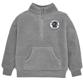 Infant & Toddler Baltimore Ravens 1/4 Zip Sherpa Top