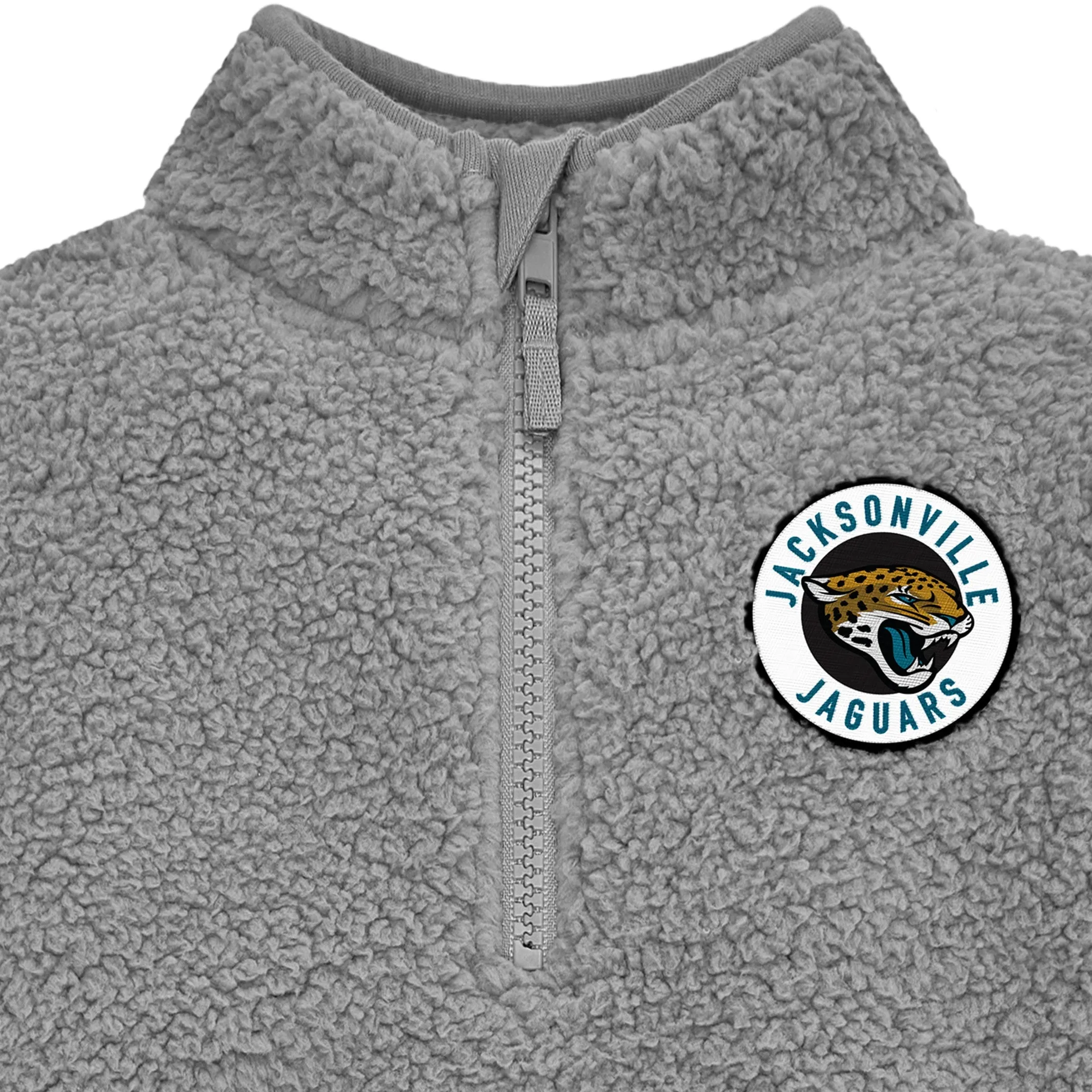 Infant & Toddler Boys Jaguars 1/4 Zip Sherpa Top