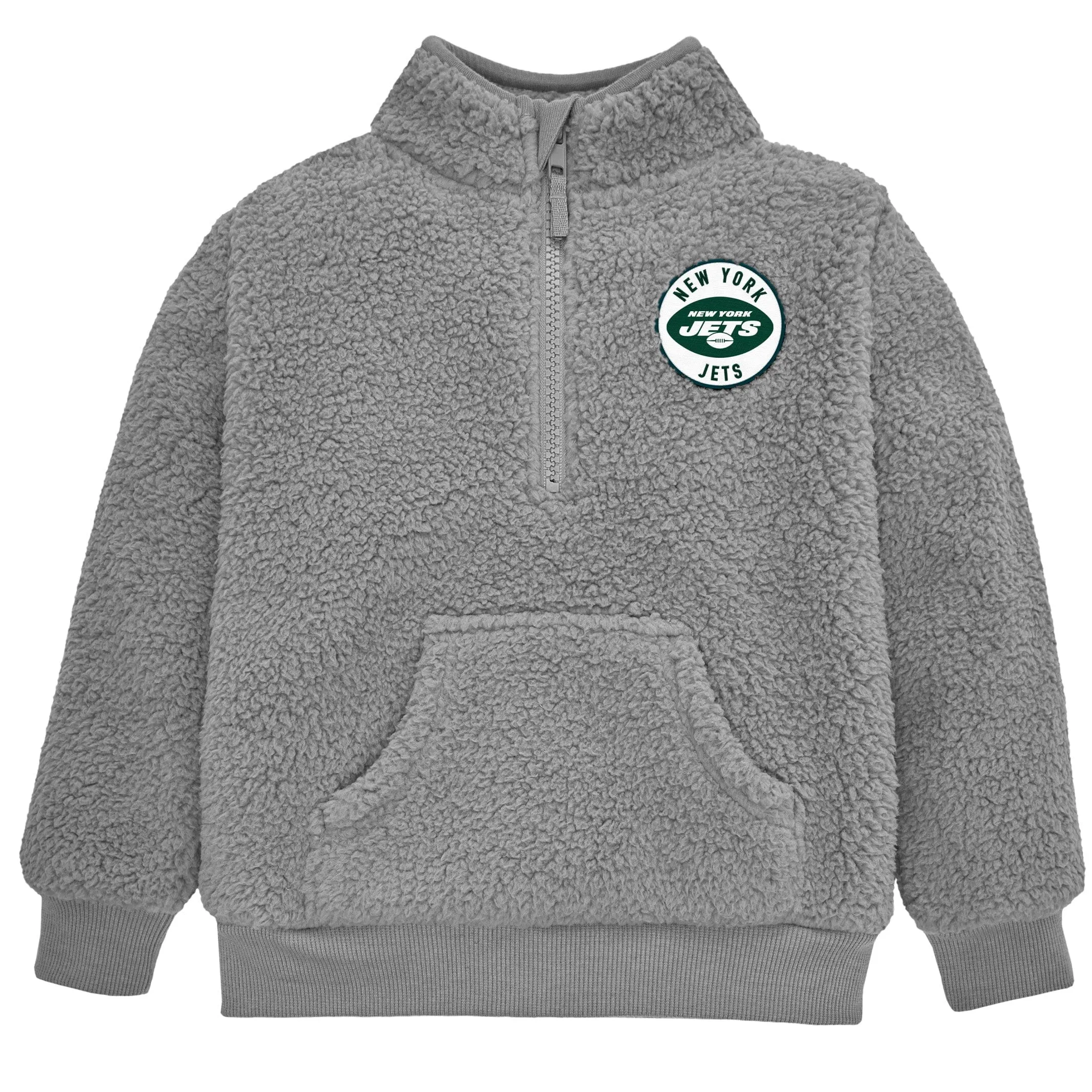 Infant & Toddler New York Jets 1/4 Zip Sherpa Top