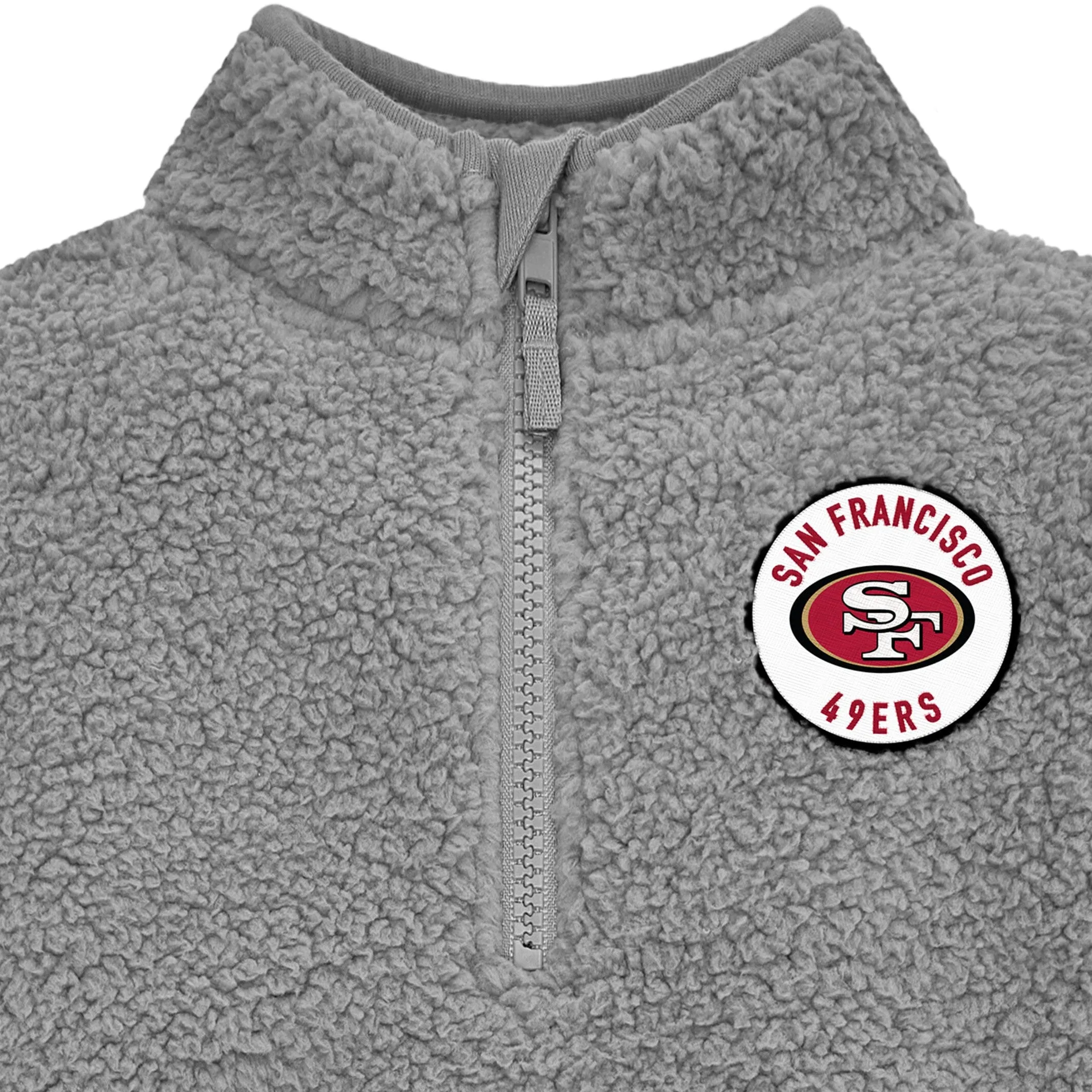 Infant & Toddler San Francisco 49ers 1/4 Zip Sherpa Top