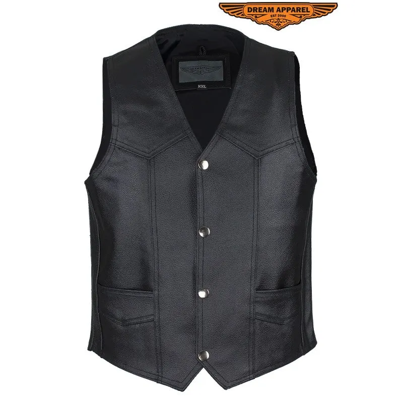 Kids Regular Plain Vest