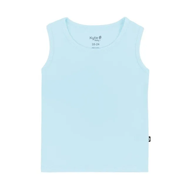 Kyte Baby Toddler Tank Top in Powder