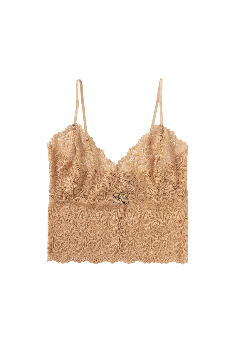 LACE CAMI GOLD