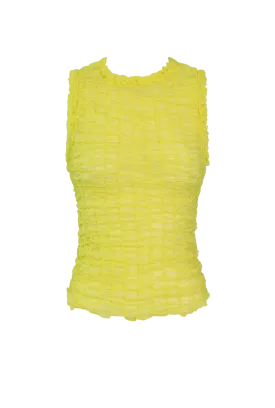 Lemon Smock Top