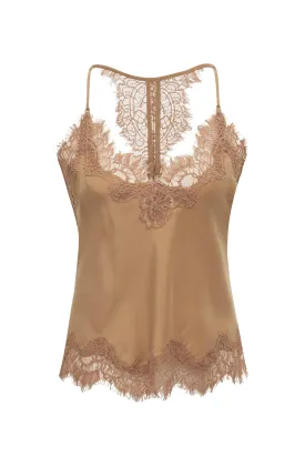 Lucy Crop Cami - Desert Sand