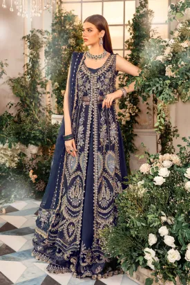 MARIA.B MBroidered Wedding Formals – Embroidered Organza Suit | BD-2901