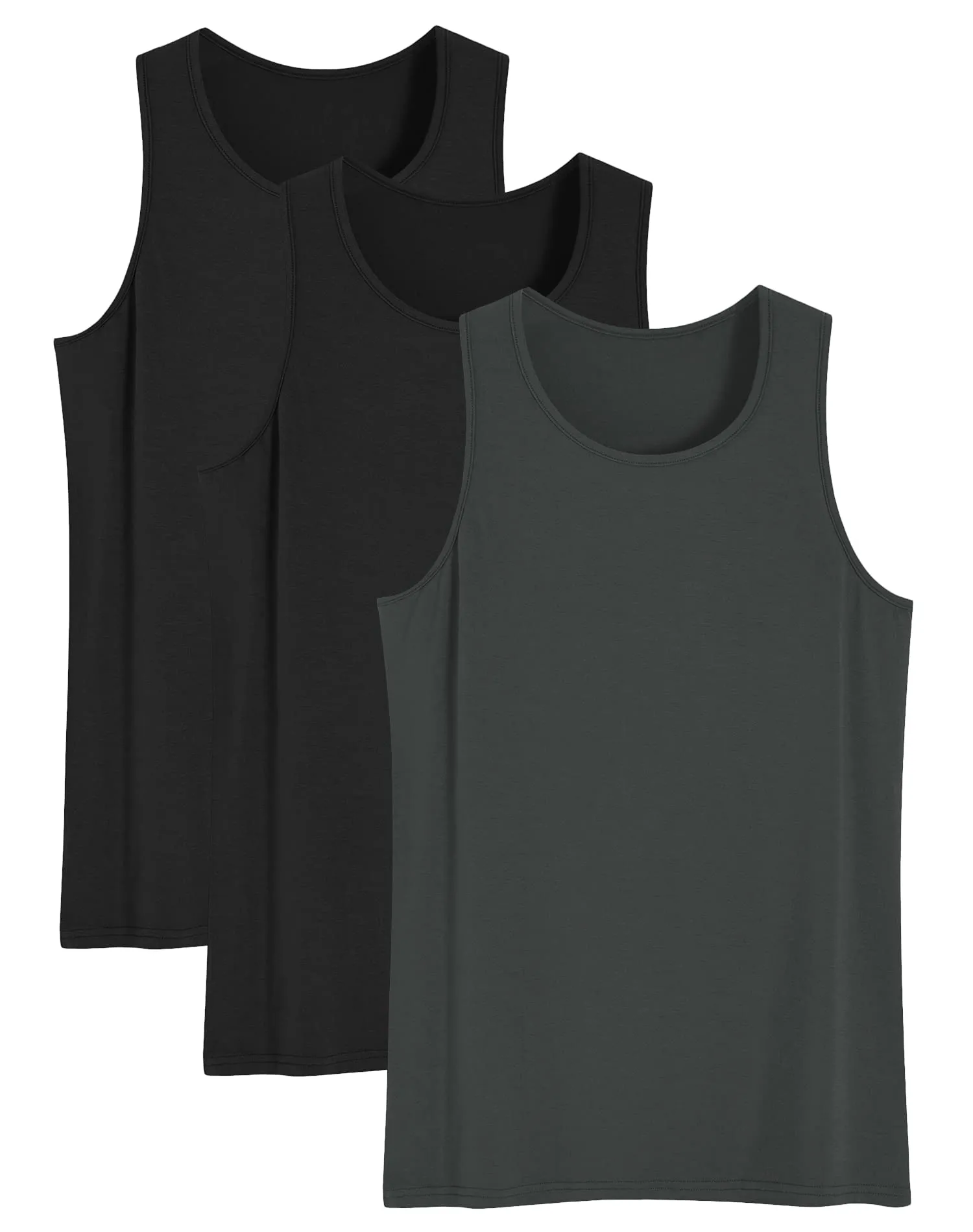 Men's Bamboo Viscose Tank Top Undershirt