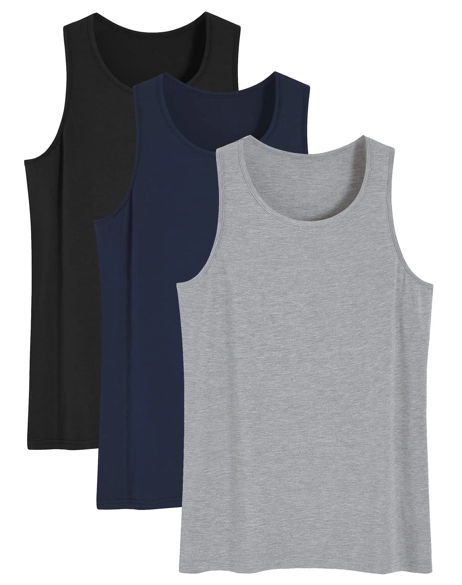 Men's Bamboo Viscose Tank Top Undershirt