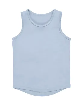 Merino Tank, Dusty Blue