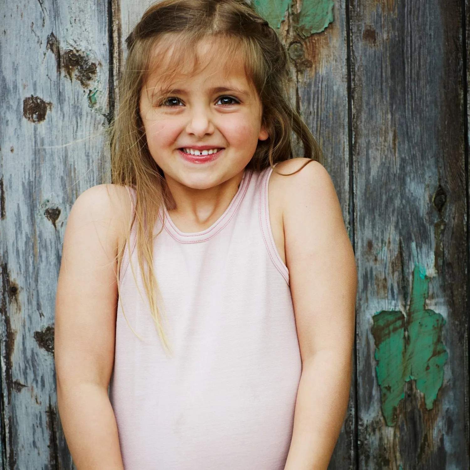 Merino Tank,  Pink Peach Blossom