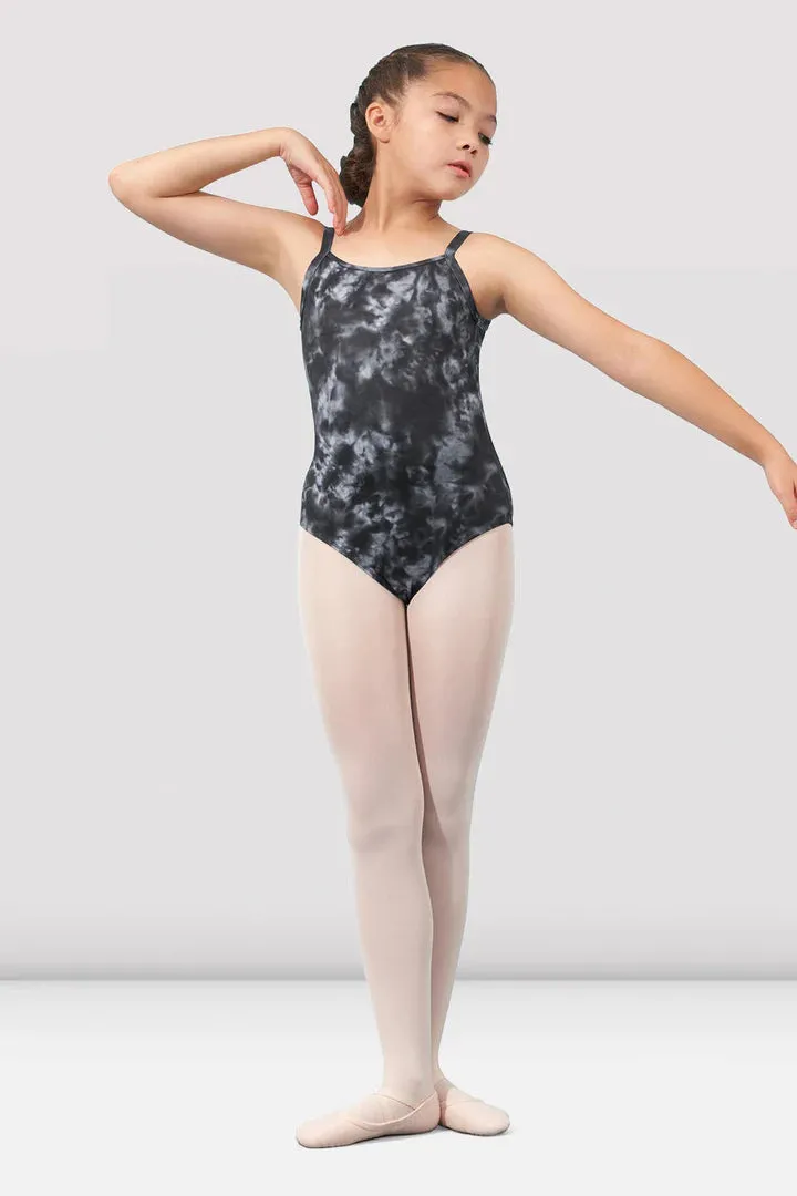 Mirella M1238C Watercolour Scoop Neck Girls Leotard