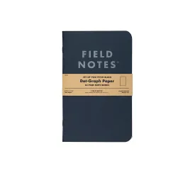 Pitch Black Note Book | Dot-Graph 2-Pack