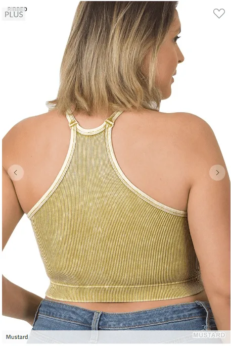 SALE- Riley Racerback Mineral Wash Brami (9colors!)