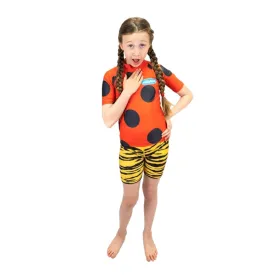 Saltskin Youth Kids UV Rash Vest - Ladybird