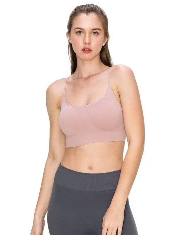 Seamless Padded Comfort Bra Cami